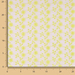 Retal Bordado Suizo Mini Flor Amarillo 45x140 cm - Ribes y Casals