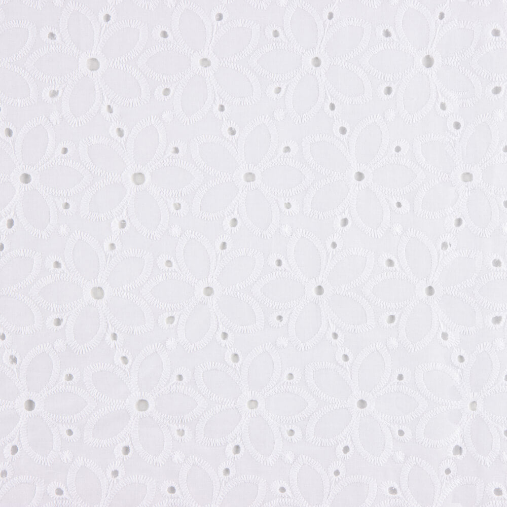 Bordado Suíço Nora Branco - Ribes y Casals