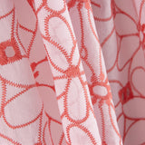 Bordado Suíço Margarida Margem Coral - Ribes y Casals