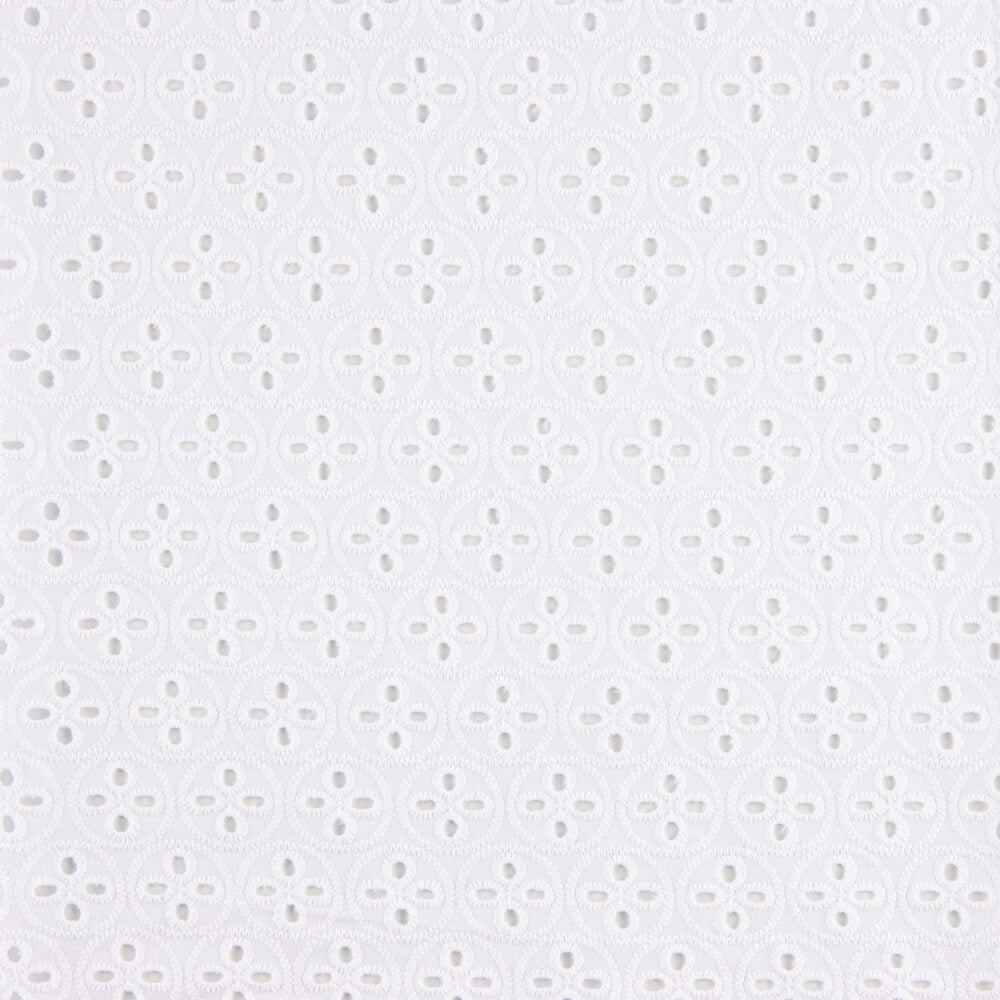 Bordado Suíço Triana Branco - Ribes y Casals