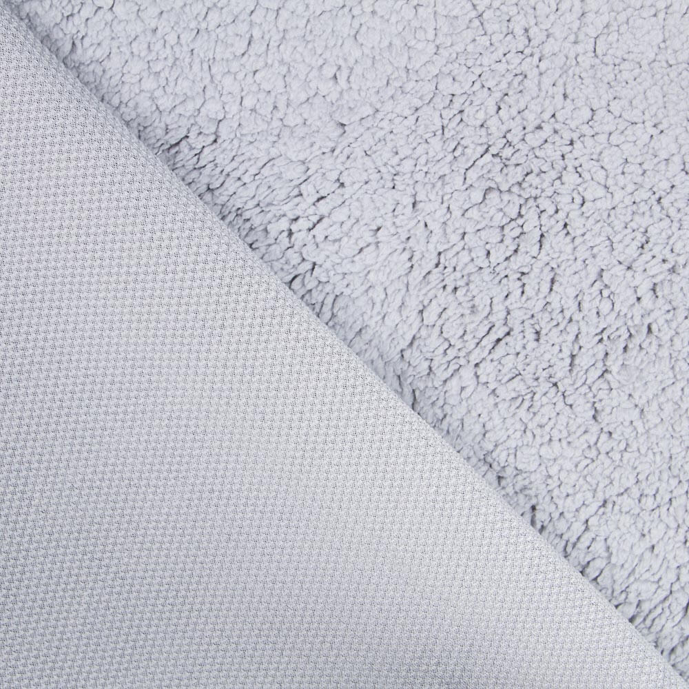 Tecido Carneirinho Sintético Elástico Azul Gelo - Ribes y Casals