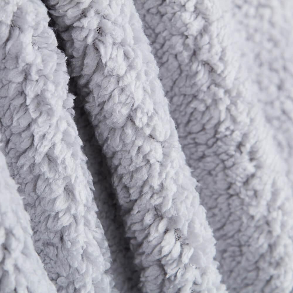 Tecido Carneirinho Sintético Elástico Azul Gelo - Ribes y Casals