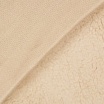 Tecido Carneirinho Sintético Elástico Bege - Ribes y Casals