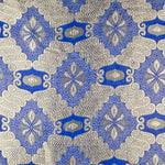 Brocado Fantasía Armadura Azul - Ribes y Casals