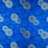Brocado Fantasía Bolas Azul - Ribes y Casals