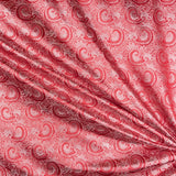 Brocado Fantasía Cachemir Vermelho - Ribes y Casals