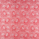 Brocado Fantasía Cachemir Vermelho - Ribes y Casals