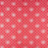 Brocado Fantasía Mosaico Vermelho - Ribes y Casals