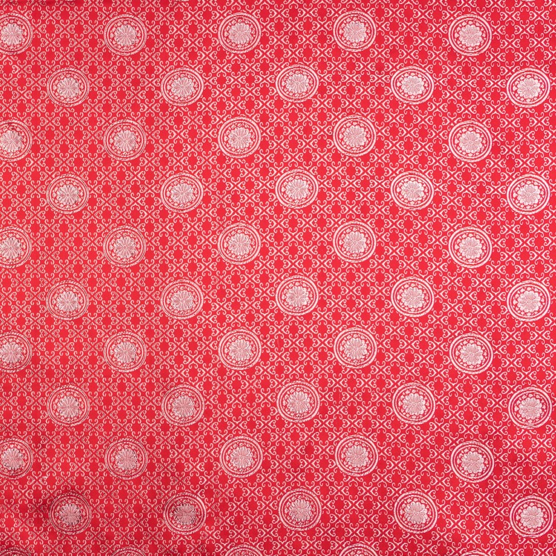 Brocado Fantasía Mosaico Vermelho - Ribes y Casals