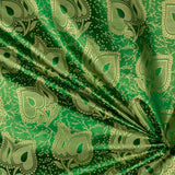 Brocado Fantasía Picas Verde - Ribes y Casals