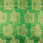 Brocado Fantasía Picas Verde - Ribes y Casals