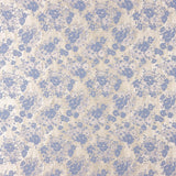 Brocado Flores Cretone Azul Jeans - Ribes y Casals