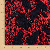 Brocado Lamé Vermelho Bubble - Ribes y Casals