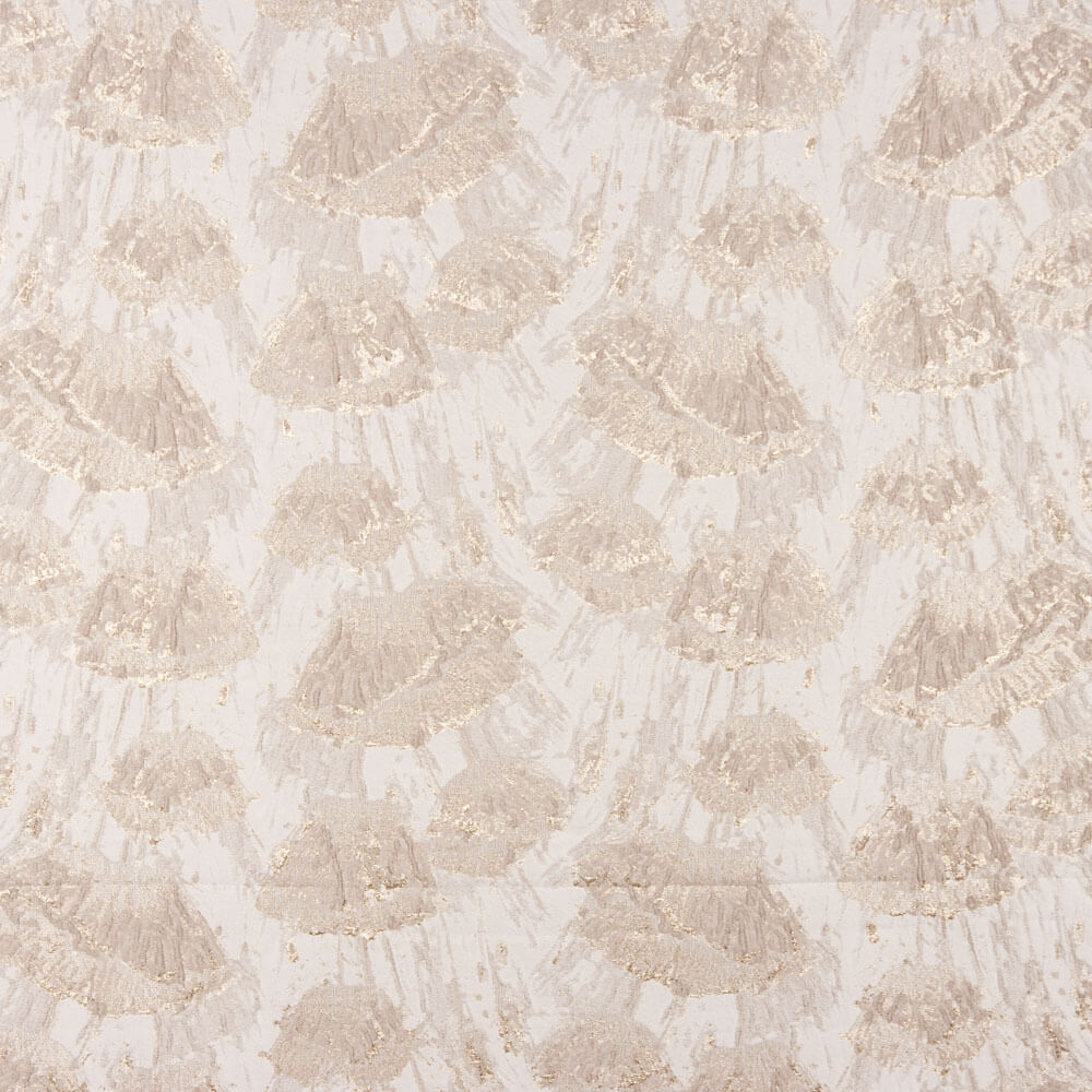 Brocado Flor Papoula Ouro - Ribes y Casals