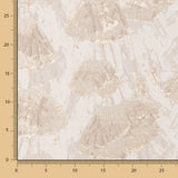 Brocado Flor Papoula Ouro - Ribes y Casals