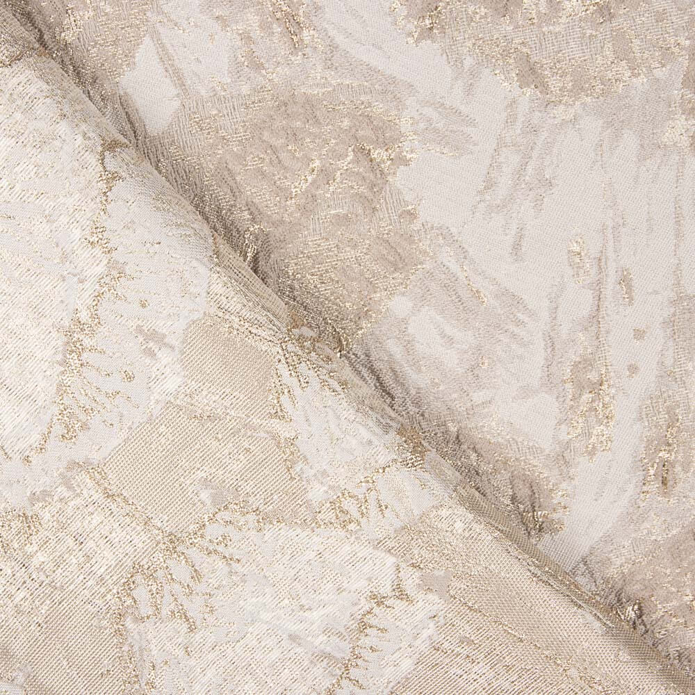 Brocado Flor Papoula Ouro - Ribes y Casals