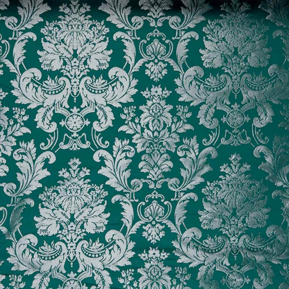 Brocado Cofrade Aguamarina Metal - Ribes y Casals