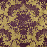 Brocado Confrade Roxo Metal Dourado - Ribes y Casals