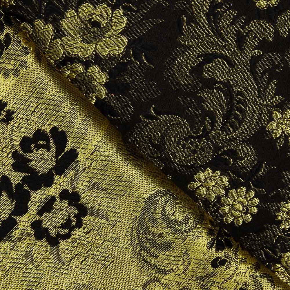 Brocado Confrade Preto - Ribes y Casals