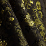 Brocado Confrade Preto - Ribes y Casals