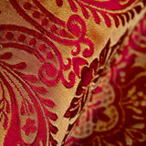 Brocado Confrade Vermelho Metal Dourado - Ribes y Casals