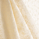 Brocado Flor Trepadeira Ouro - Ribes y Casals