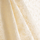 Brocado Flor Trepadeira Ouro - Ribes y Casals