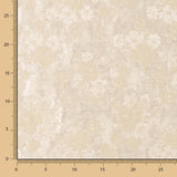 Brocado Flor Cretone Ouro - Ribes y Casals