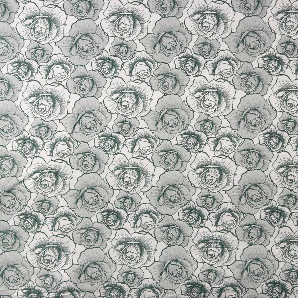 Brocado Flor Verde - Ribes y Casals