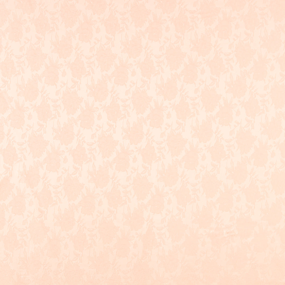 Brocado Floral Salmão - Ribes y Casals