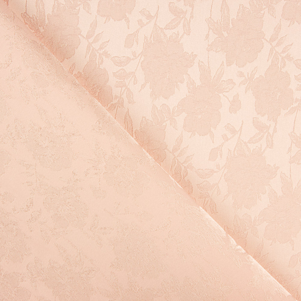 Brocado Floral Salmão - Ribes y Casals