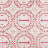 Brocado Lurex Cruz Fúcsia - Ribes y Casals