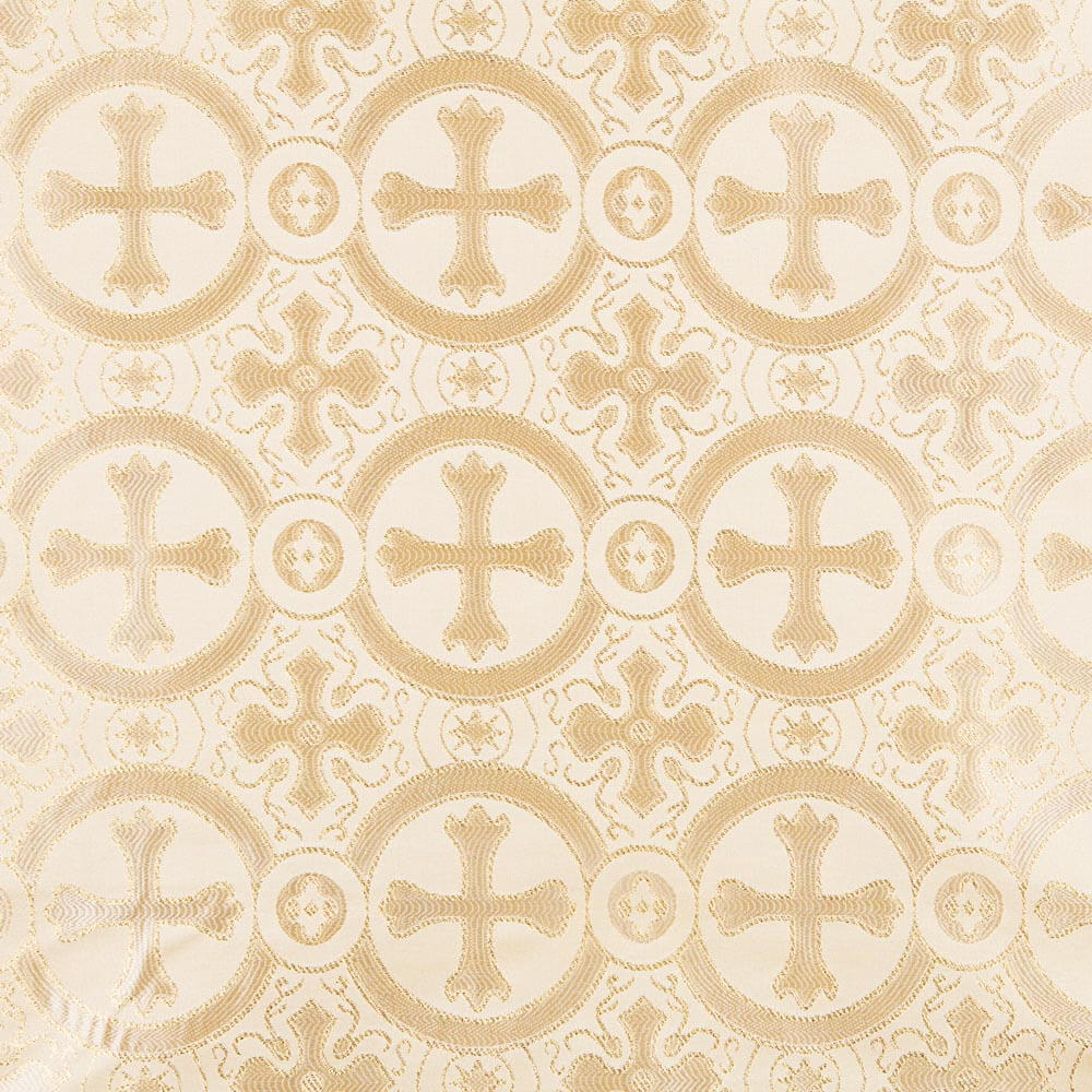 Brocado Lurex Cruz Dourado - Ribes y Casals