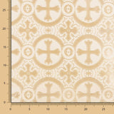 Brocado Lurex Cruz Dourado - Ribes y Casals