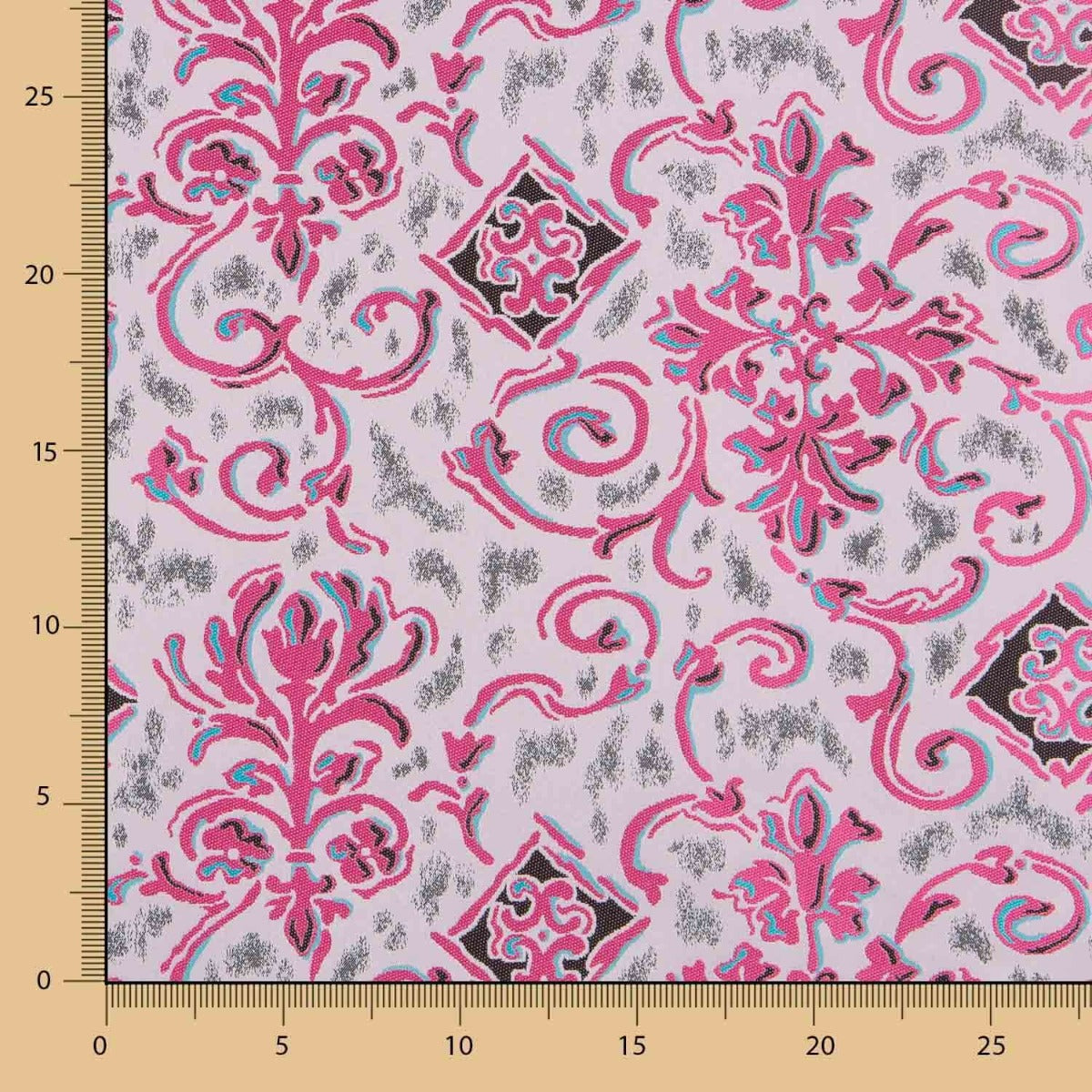 Brocado Mosaico Fúcsia - Ribes y Casals