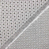 Brocado Geométrico Plata - Ribes y Casals