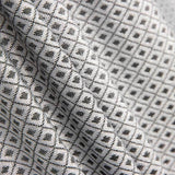 Brocado Geométrico Plata - Ribes y Casals