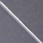 Retal Camisería Algodón Denim Índigo Gris Azulado 85x140 cm - Ribes y Casals