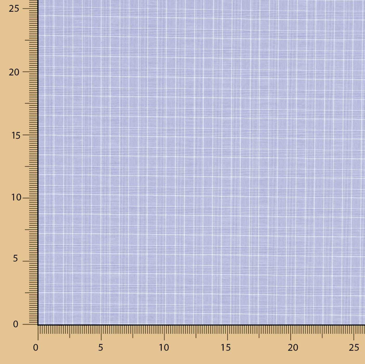 Camisa Algodão Mini Xadrez Galês Azul - Ribes y Casals