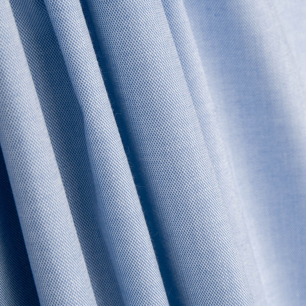 Camisa Algodão Oxford Azul - Ribes y Casals