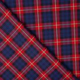 Camisa Algodão Tartan Azul Marinho - Ribes y Casals