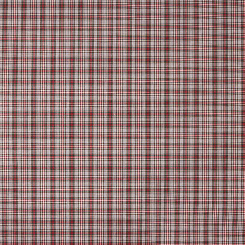 Camisa Algodão Tartan Cinza - Ribes y Casals