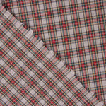 Camisa Algodão Tartan Cinza - Ribes y Casals