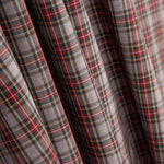 Camisa Algodão Tartan Cinza - Ribes y Casals