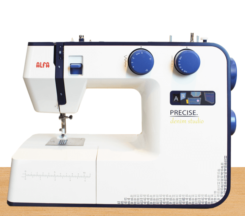 Máquina de coser Alfa Precise – Denim Studio - Ribes y Casals