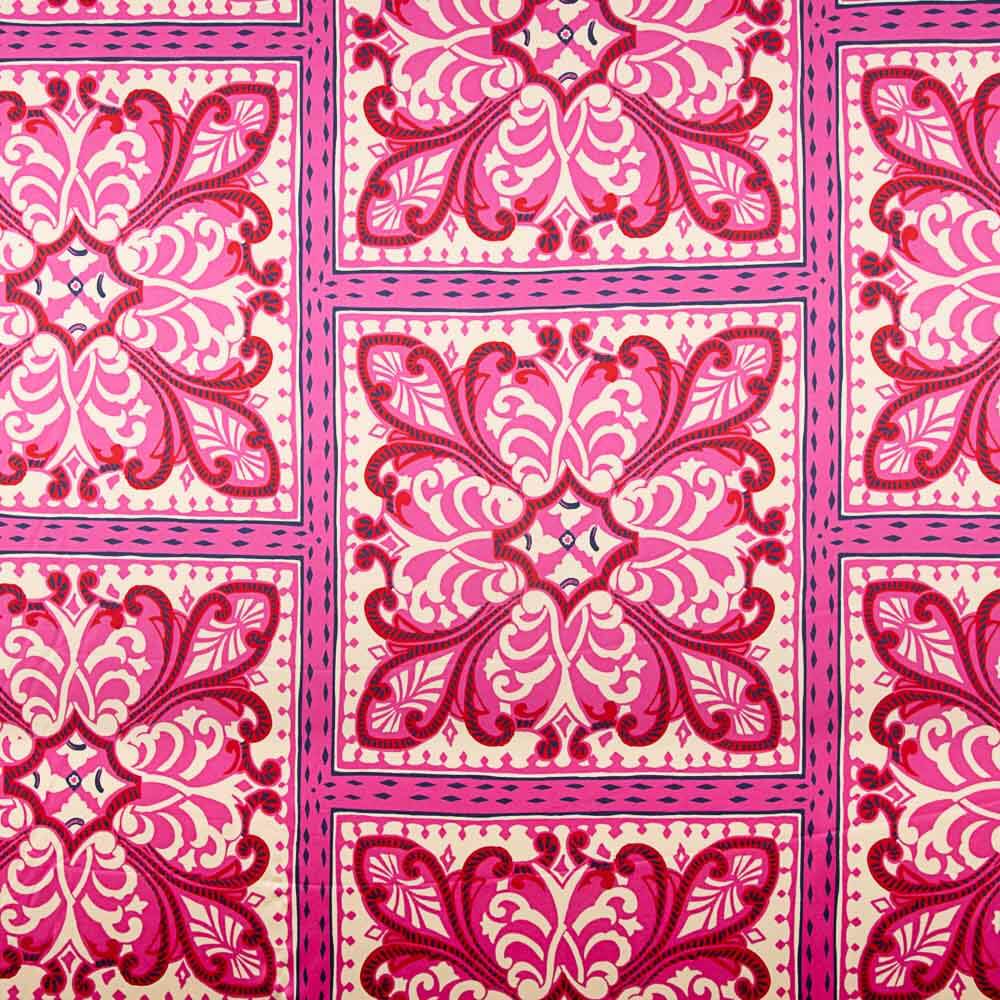 Cetim Painel Cerâmica Deco Rosa - Ribes y Casals