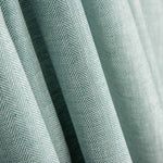 Chambray Algodão-Linho Espinha de Peixe Verde - Ribes y Casals