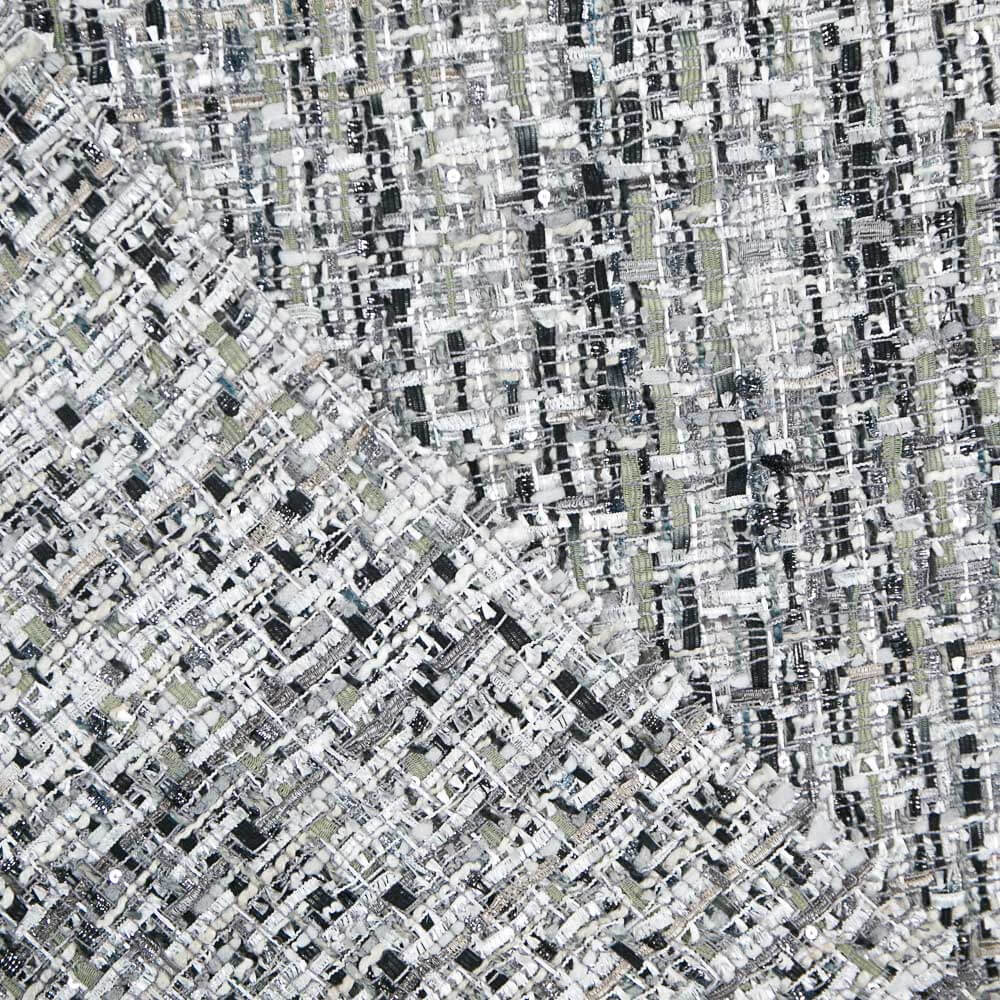 Tweed Lã Lurex Cinza - Ribes y Casals