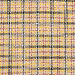 Tweed Lã Xadrez Amarelo Bicolor - Ribes y Casals