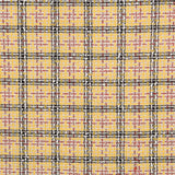 Tweed Lã Xadrez Amarelo Bicolor - Ribes y Casals